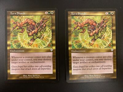 MTG Magic the Gathering Aura Shards Invasion Set NM English (One