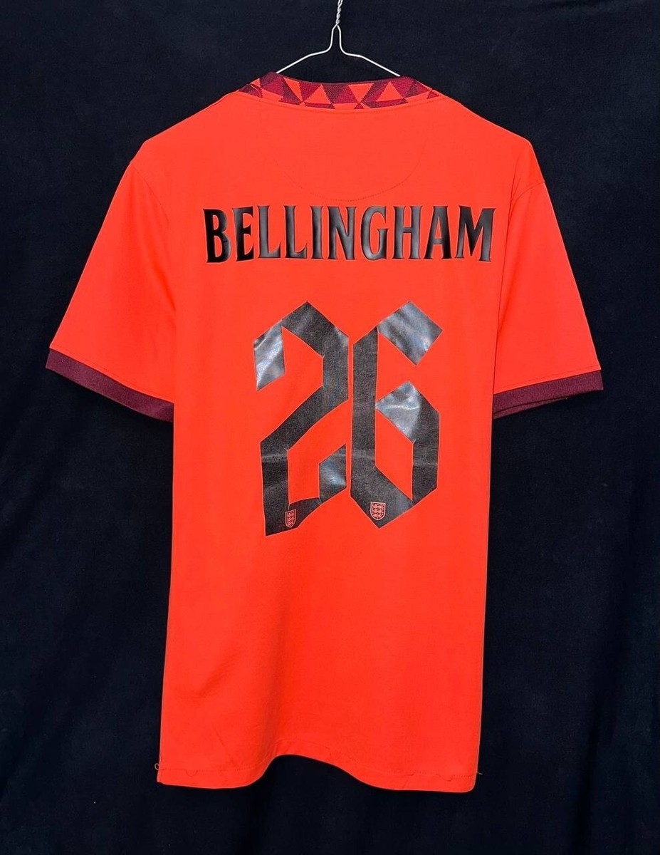 England style Bellingham26 nike Jersey World Cup 2022 Away