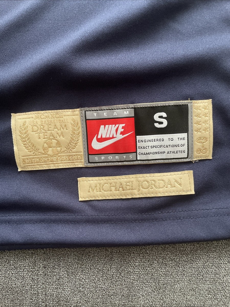 Nike Michael Jordan #9 USA 1992 Basketball Olympic Jersey Men's S