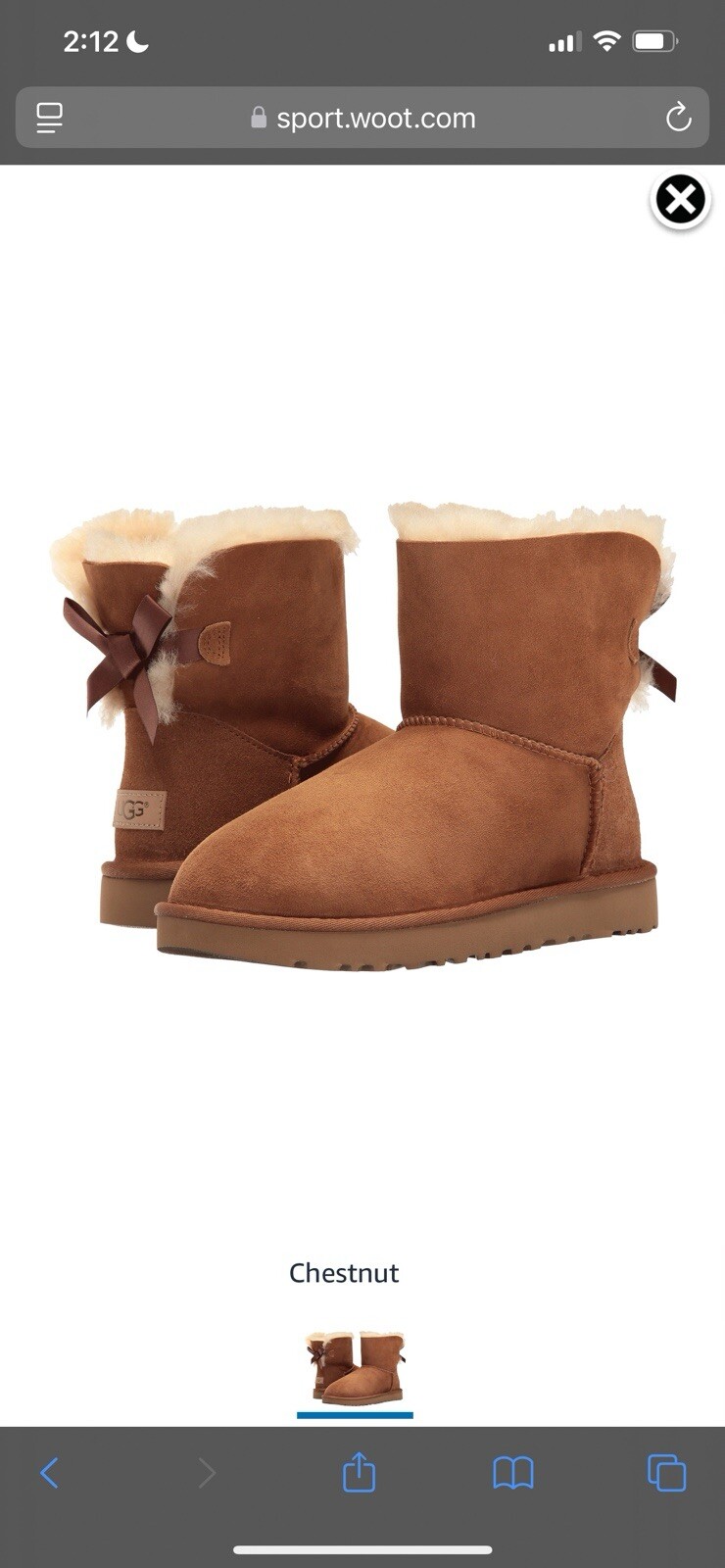 Ugg Bailey Bow - image 1