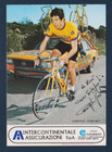 CYCLING Cycling Card CASIRAGHI GIANCARLO INTERCONTINENTAL Team Signed