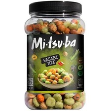 Mitsuba Wasabi Mix Crackers Rice Snacks & Coated Peanuts Spicy Light Crispy 800g