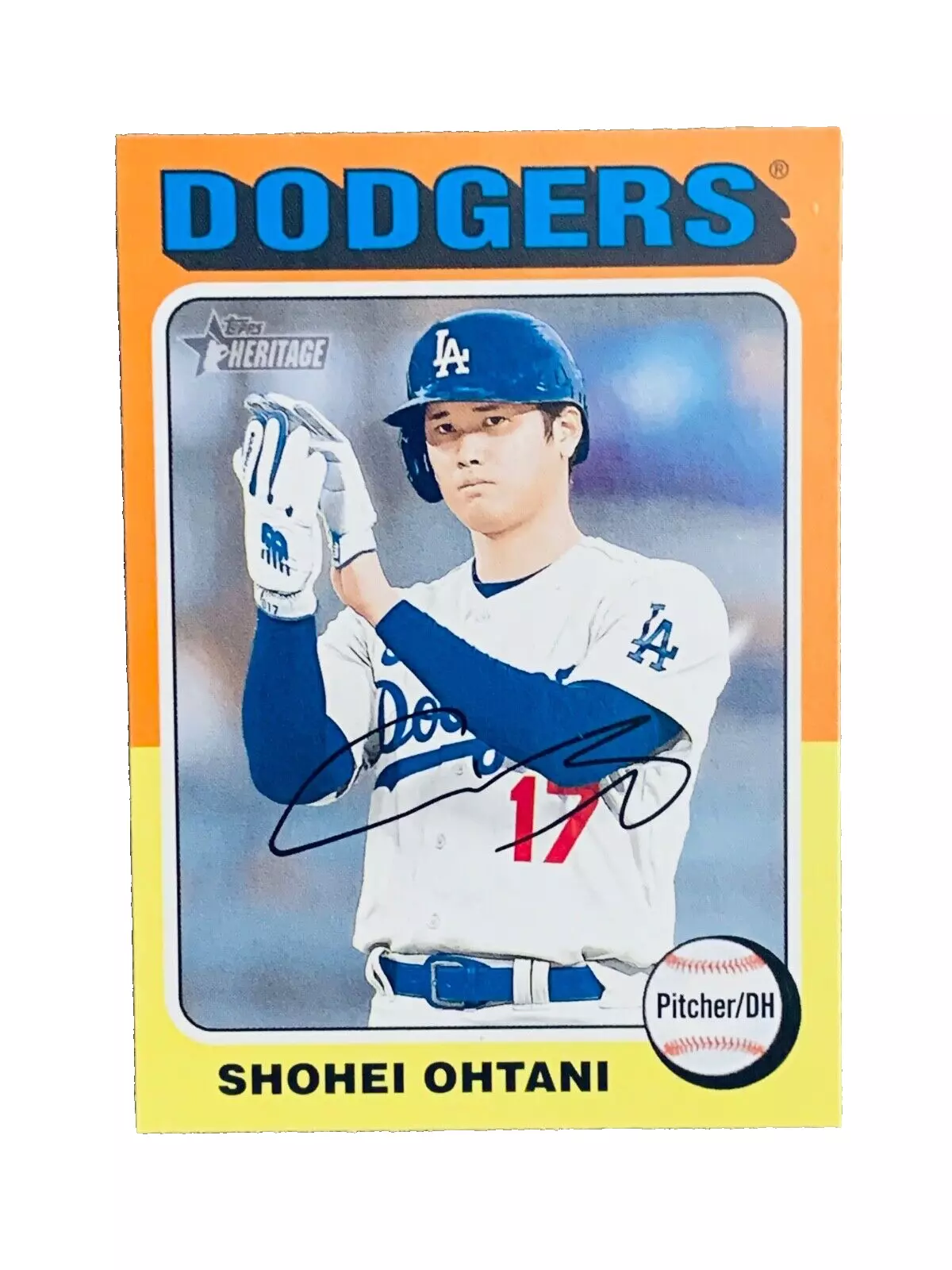 Shohei Ohtani trading card