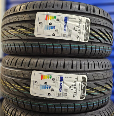 2X NEW UNIROYAL RAINSPORT 5 215/45/17 215 45 ZR17 XL 91Y CAR TYRES