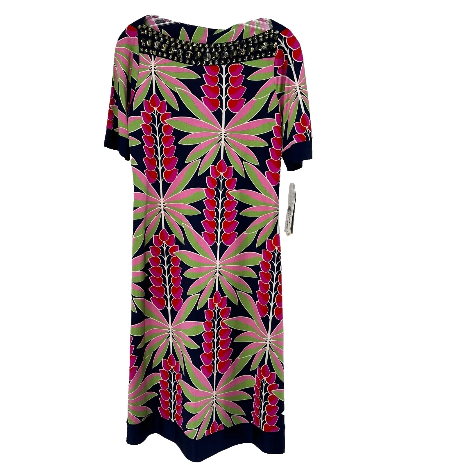 Vestidos florales de negocios de seda para Mujer