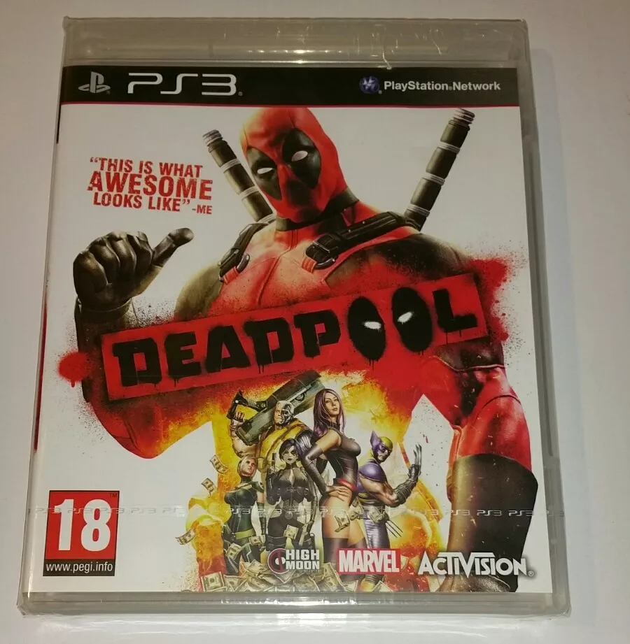 Marvel Dead Pool Deadpool Sony PS3 Playstation 3 RPG Action Adventure Rare  Game