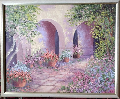 Vintage Original Eva Horthy Oil Painting Canadian Artist - Picture 2 of 5