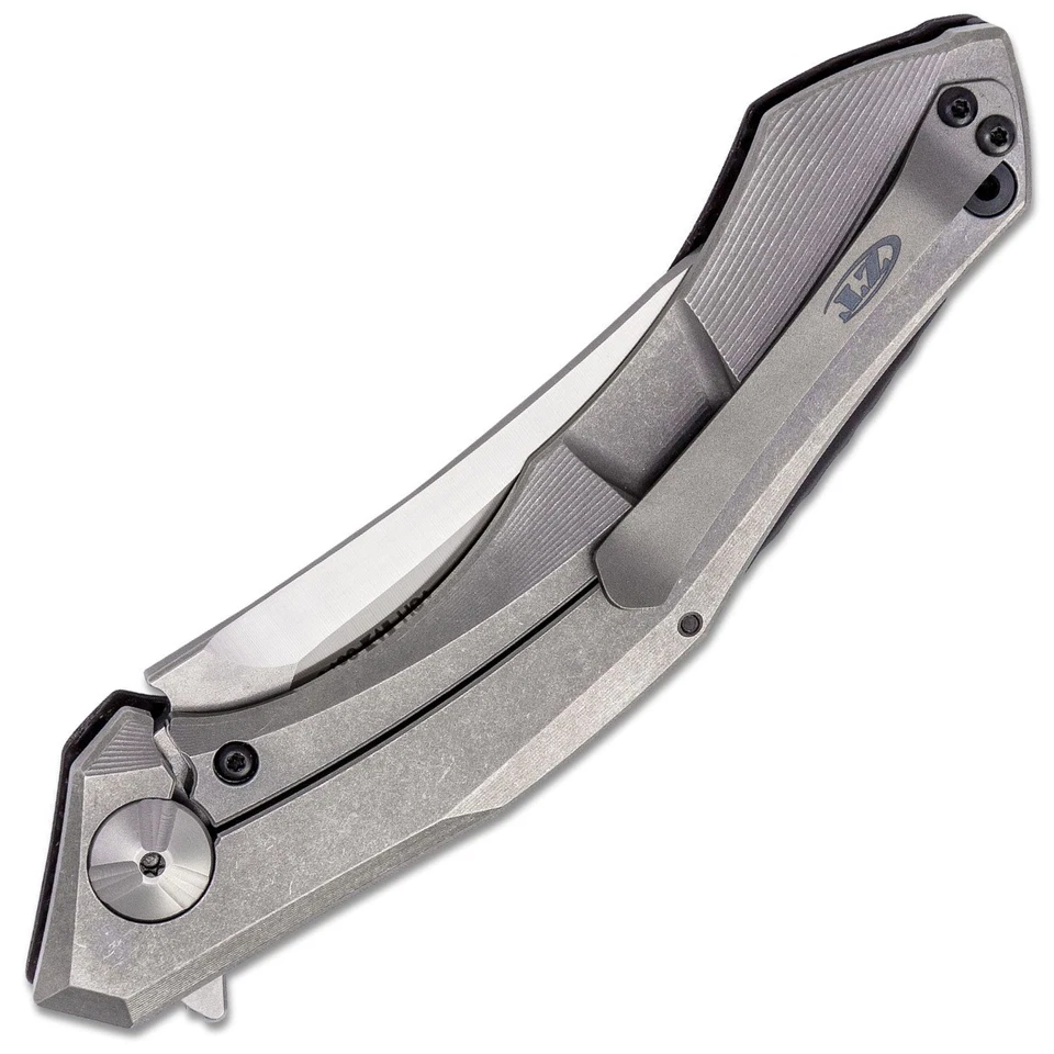 Hoja Zero Tolerance ZT 0462 Dmitry Sinkevich CPM 20CV roja fibra de carbono titanio Foto 3 de 3