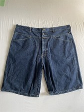 Marithe  Francois Girbaud 44x12" Dark Blue Denim Brand-X Loose Fit Mens Shorts