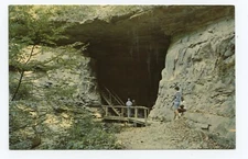 Donaldson Cave Spring Hill State Park Mitchell Indiana Postcard