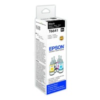 Epson C13T66414A T6641 Tintenflasche Schwarz, 4.000 Seiten 70Ml FüR Epson L