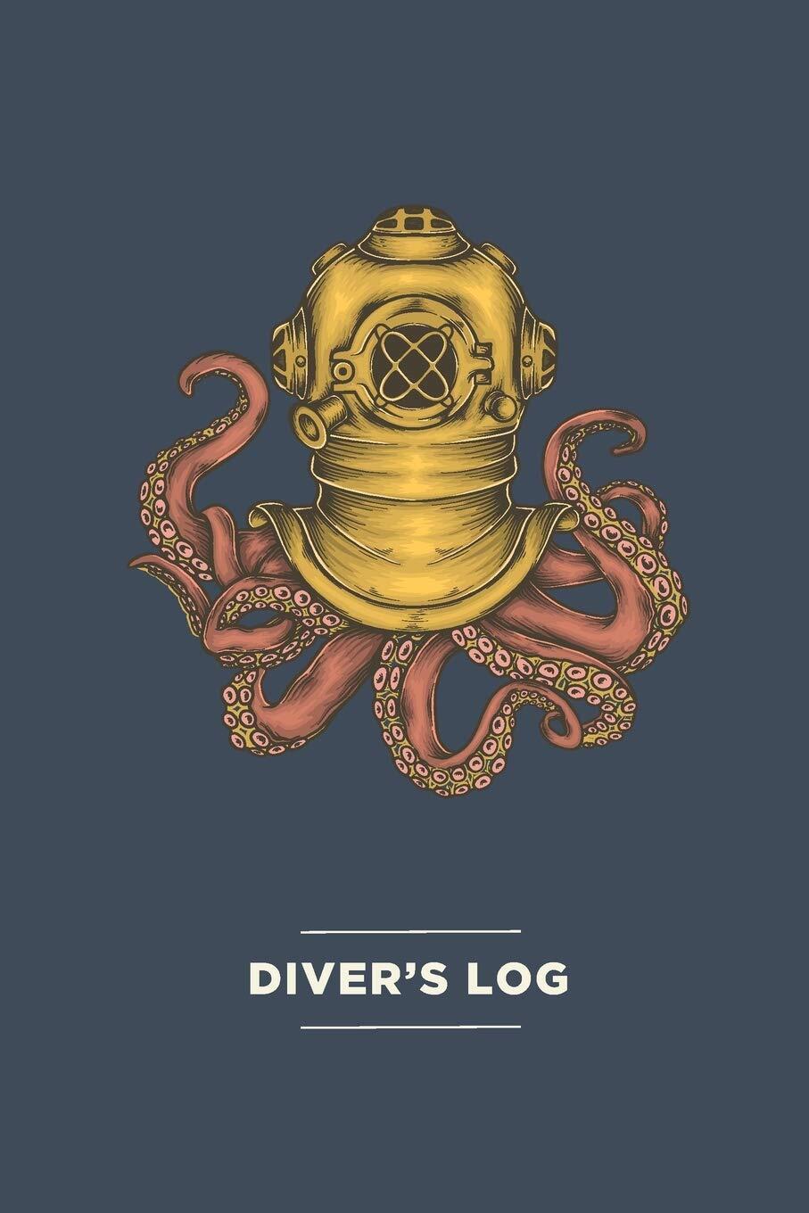 9781661755300 Scuba Diver Log Book with Vintage Octopus Cover - ...rd 100+ Dives