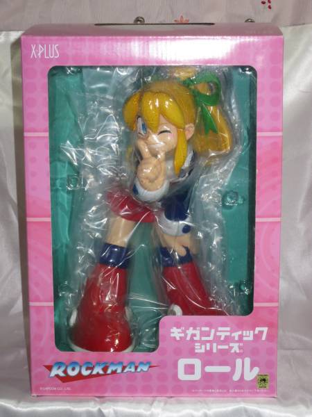 X Plus Gigantic Series Mega Man Rockman Roll 300m Pvc Figure For Sale Online Ebay