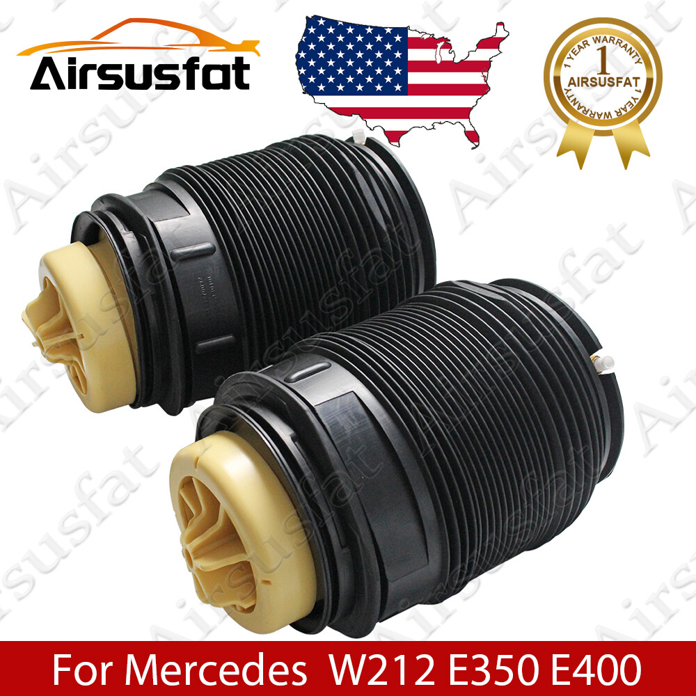 2PCS Rear Air Suspension Bellows for Mercedes CLS E-Class W212 E350