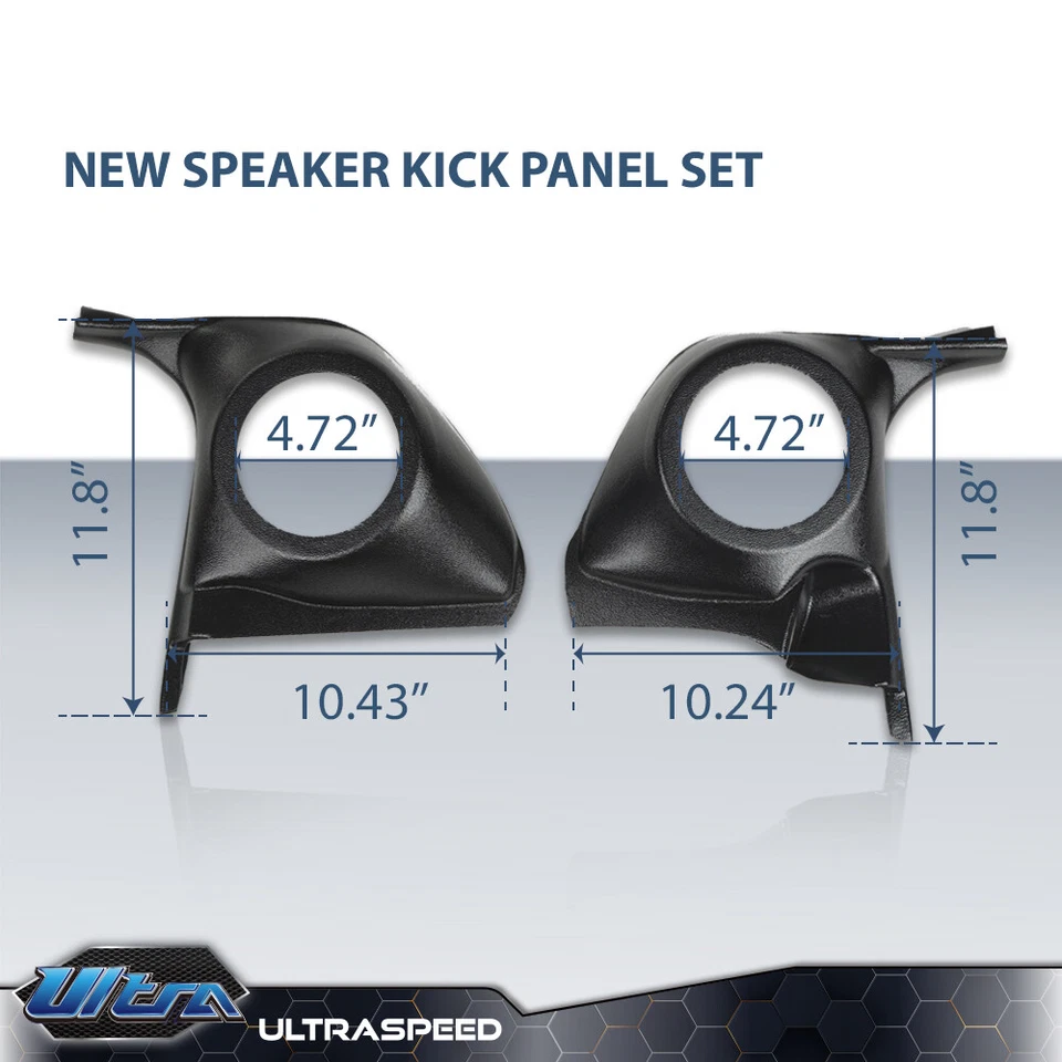 Fit For 1978-1988 Monte Carlo Malibu Regal Cutlass Speaker Kick Panel Set - Image 3 of 4