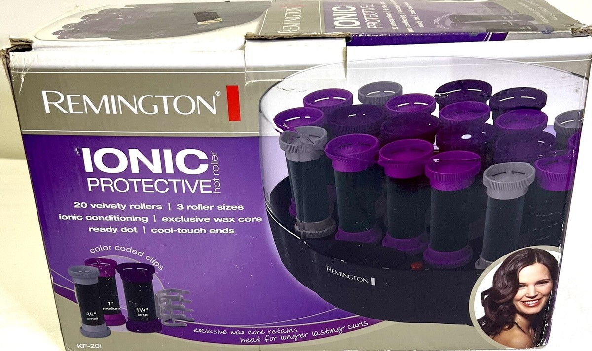 Curls Remington Ionic Hot Rollers Remington Ionic Protective Hot