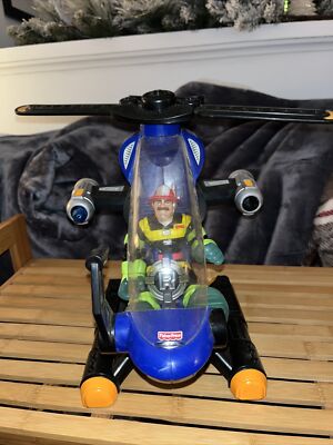 Rescue Heroes Rescue Chopper (B1569) with Figure Billy Blaze. Pre
