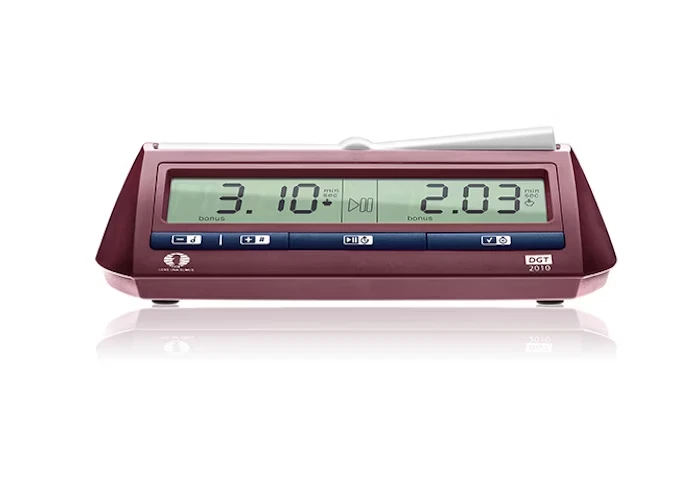 Reloj de Ajedrez Digital DGT 2010 y Tiempo de Juego - Aprobado por la FIDE con BOLSA DE TRANSPORTE Foto 4 de 4