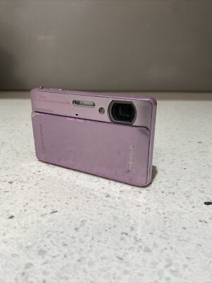 Sony Cyber-shot DSC-TX5 Digital Camera (Purple) From Japan (waterproof)