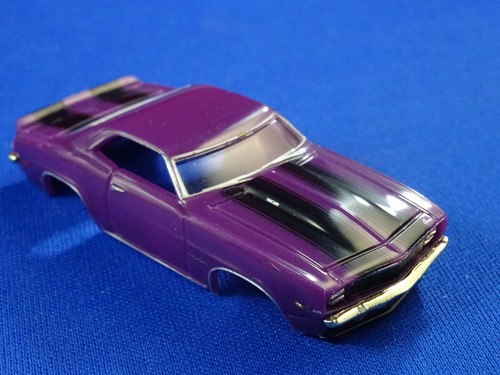 1969 Purple Z28 Camaro MoDEL MoToRING T-jet HO Scale Slot Car Body Aurora RRR - Picture 7 of 9