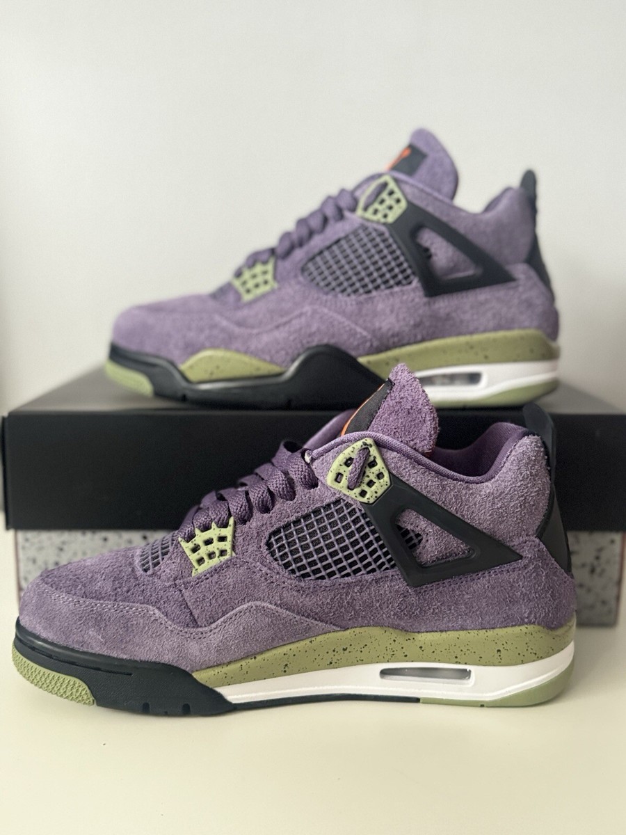 Jordan 4 Retro Canyon Purple (W) AQ9129-500 Size 8.5W/7M New