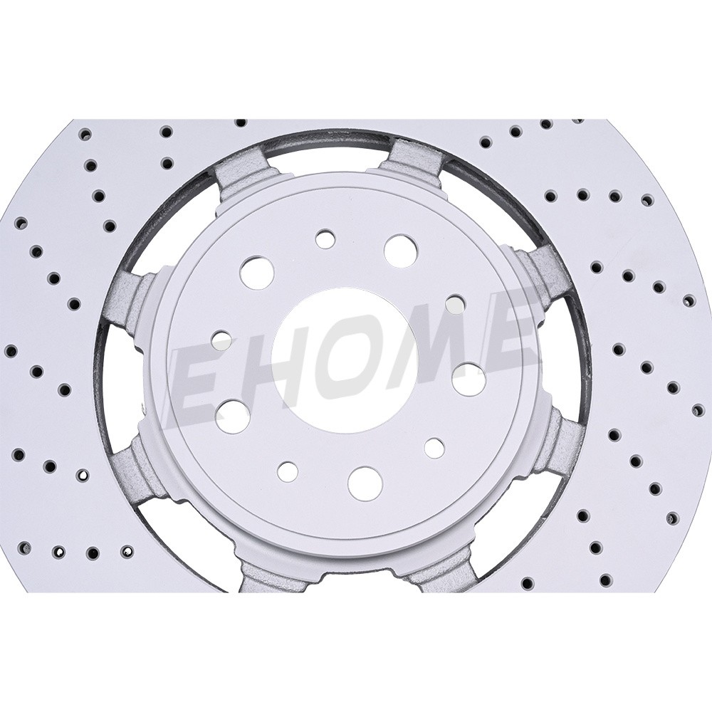 Front Right Brake Rotor For Maserati Granturismo Quattroporte GranCabrio 235318