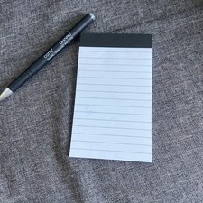 A7 Lined Notepad Refills  Lined Writing Note Pad Small Note  7.62x12.7 cm 2 PACK