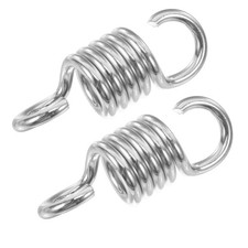 2 Pcs Swing Chair Hooks Heavy Duty Porch Springs Hammock for Patio