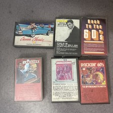 60S Music, Cassette Tape Lot Of Six Tapes