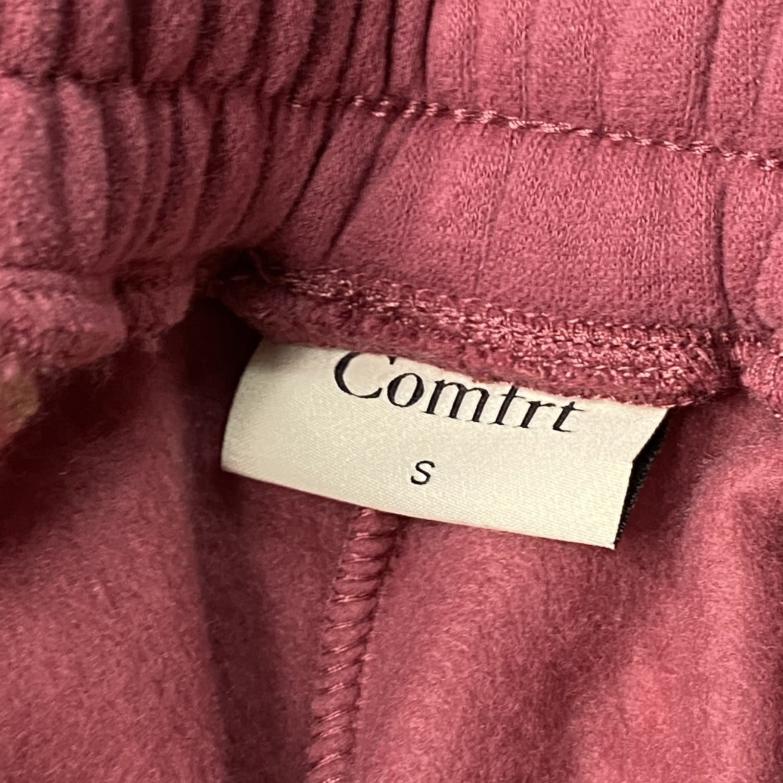 Comfrt Minimalist Sweatpants ~ BERRY ~ Limited Edition Color UNISEX Size SMALL