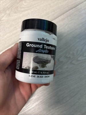 Vallejo 26.820 Acrylic Ground Textur - Snow 200 ml