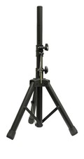SHORT ADJUSTABLE BLACK 35MM POLE TRIPOD DJ PA SPEAKER STAND 03-NJS063A