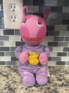 The Backyardigans Uniqua Sweet Dreams Plush Fisher Price NO LIGHTS NO SOUND