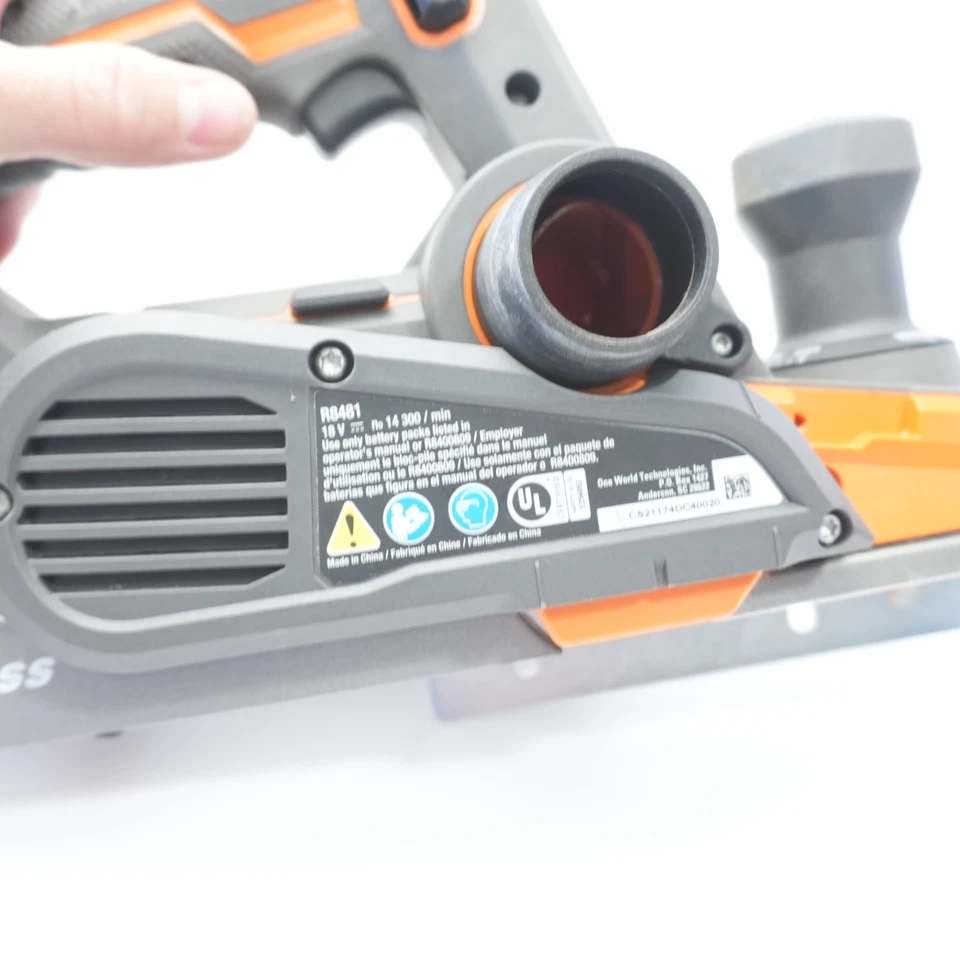 R8481B 18-Volt OCTANE Cordless Brushless 3-1/4 in. Hand Planer (Bare Tool Only) - Image 4 of 4