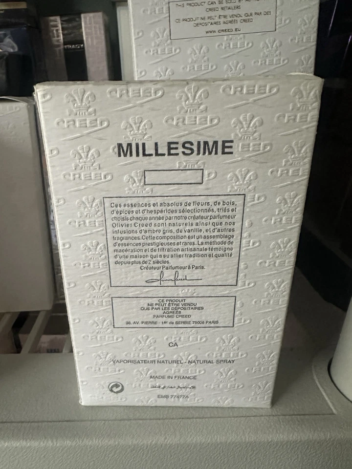 Creed Tabarome Millesime para Homens 4.oz/120 ML Eau De Parfum Spray Selado - Imagem 2 de 2