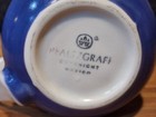 Pfaltzgraff Villa Flora Mug,  discontinued stoneware coffee mug, Blue & White  — photo 10