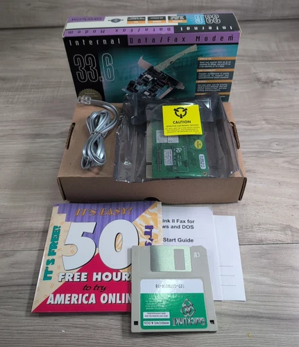 VINTAGE NEWCOM 33.6 Internal Data /Fax Modem NEW OPEN BOX