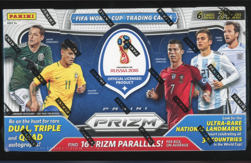 Hobby Box 2018 Panini Prizm World Cup card