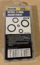 Storehouse 225pc Nitrile O-Ring Assortment -Metric- Item 67609 New Sealed