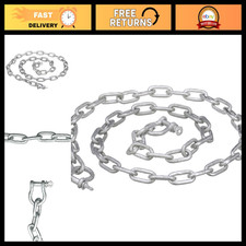Galvanized Anchor Lead Chain for Boats, Heavy-Duty Marine Hardware, Rust-Resista