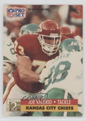 1991 Pro Set 2nd Round Draft Choice Joe Valerio #779 0q1p