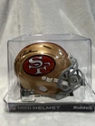 Jerry Rice Signed San Francisco 49ers Mini Helmet Player Hologram Authentic