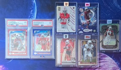 Panini Cardinals 2024 7-Card Lot Marvin Harrison Jr RC Conner Auto