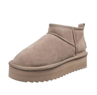 Colors Of California Platform Winter - Wildleder Stiefeletten Sand - Größe 39 [9