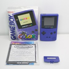 Nintendo Game Boy Color Grape mit Originalkarton in Top Zustand