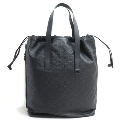 Louis Vuitton Helmet Bag Handbag Monogram Shadow Black M46554 IC Used KOER-0