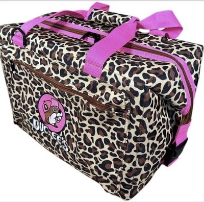 Bucees Leopard 24 Can Cooler! NWT