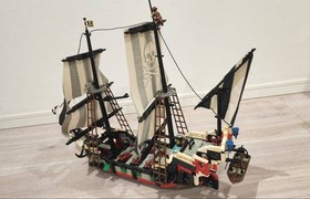 LEGO 6286 Skull's Eye Schooner Pirates 1993 Missing without Box 