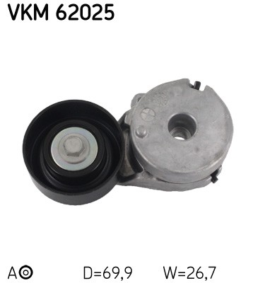Fits SKF VKM 62025 Tensioner Pulley, V-ribbed belt - Image 5