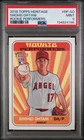 2018 Topps Heritage Shohei Ohtani #RP-SO Rookie Performers Card PSA 9 MINT